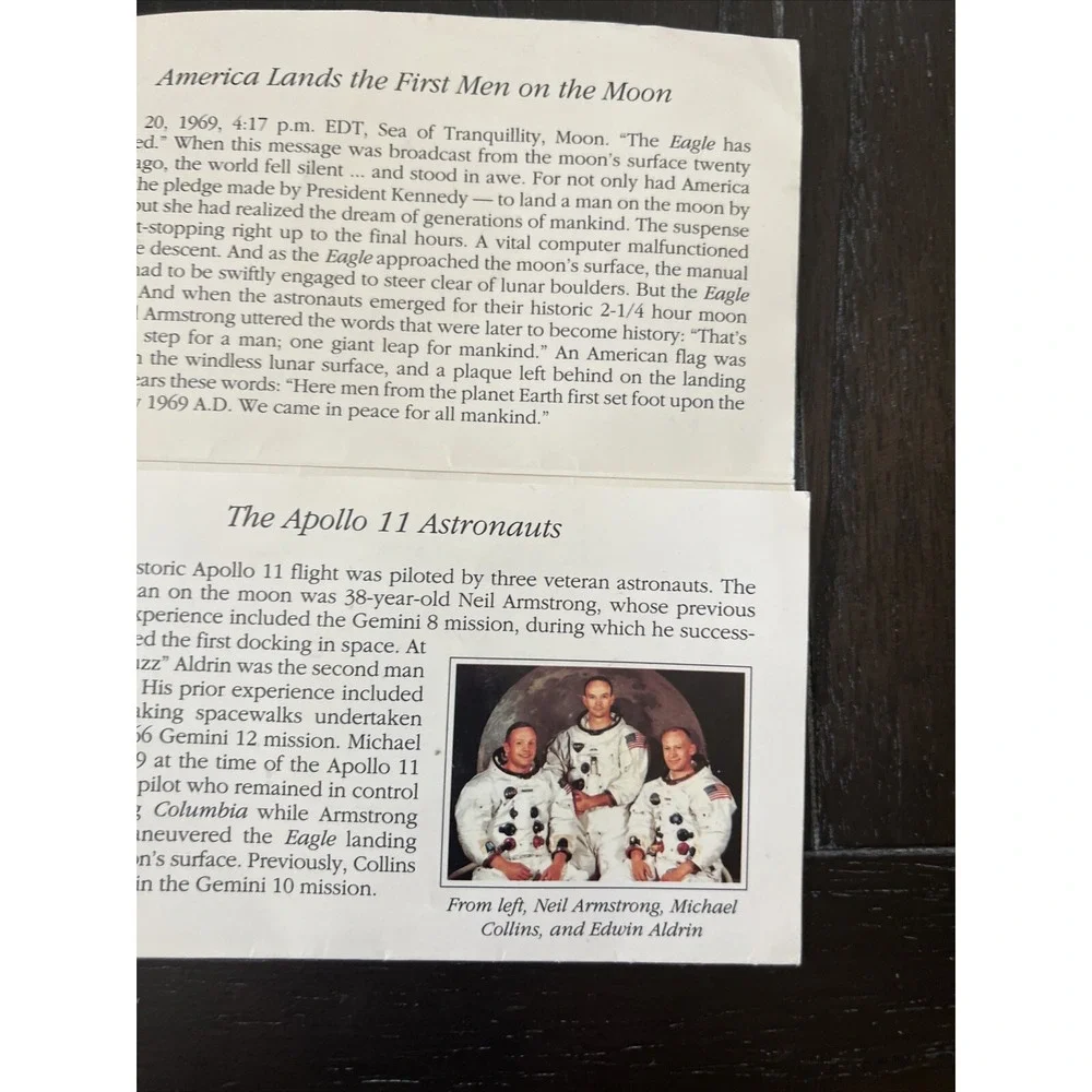 1989 FIRST MEN ON THE MOON 5 DOLLAR $5 COIN REPUBLIC OF THE MARSHALL ISLANDS NEW